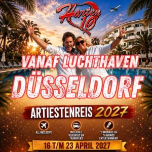 Artiestenreis Gran Canaria Harten10 16 -23 april 2027 Vertrek vanaf DÜSSELDORF